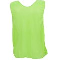 Champion Sports Adult Practice Vest&#44; Fluorescent Green PSAFG